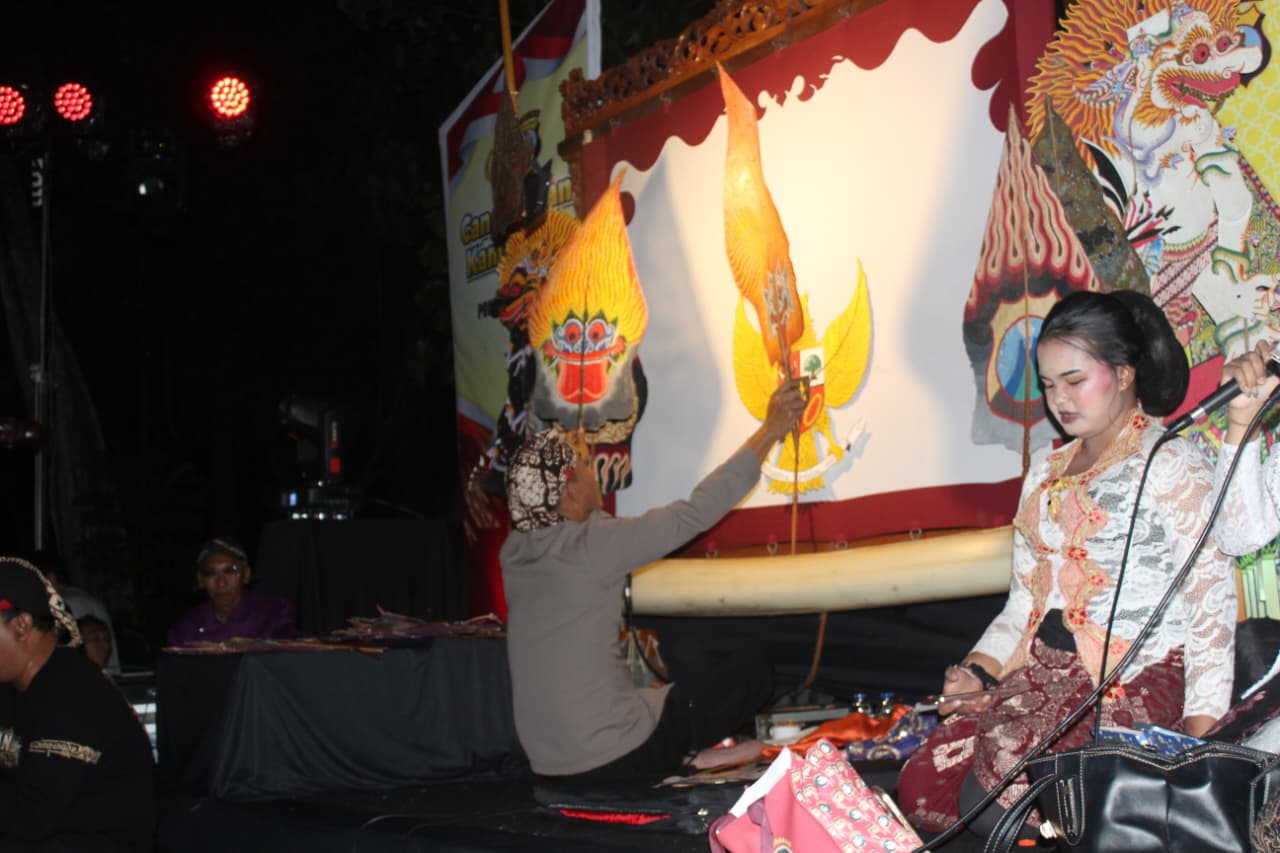 Wayang Cangkrukan Polres
