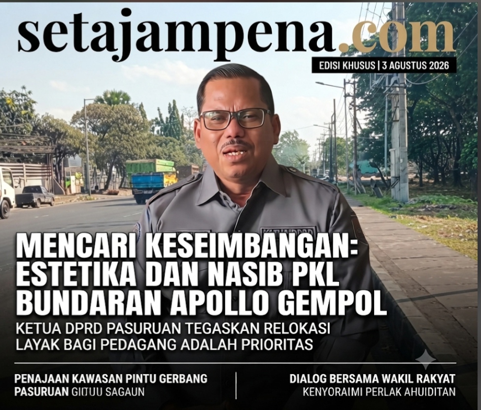 Fokus Penataan Apollo, DPRD Pasuruan Siapkan Solusi PKL