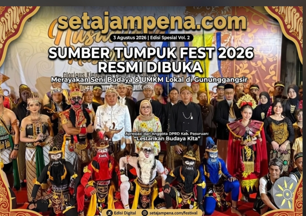 Sumber Tumpuk Fest 2026 Vol. 2 Dorong Wisata Kreatif Pasuruan