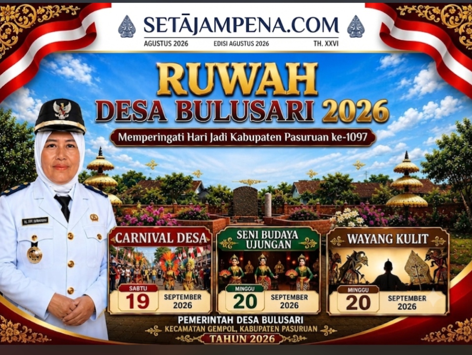 Ruwah Desa Bulusari 2026 Hadirkan Karnaval dan Wayang Kulit