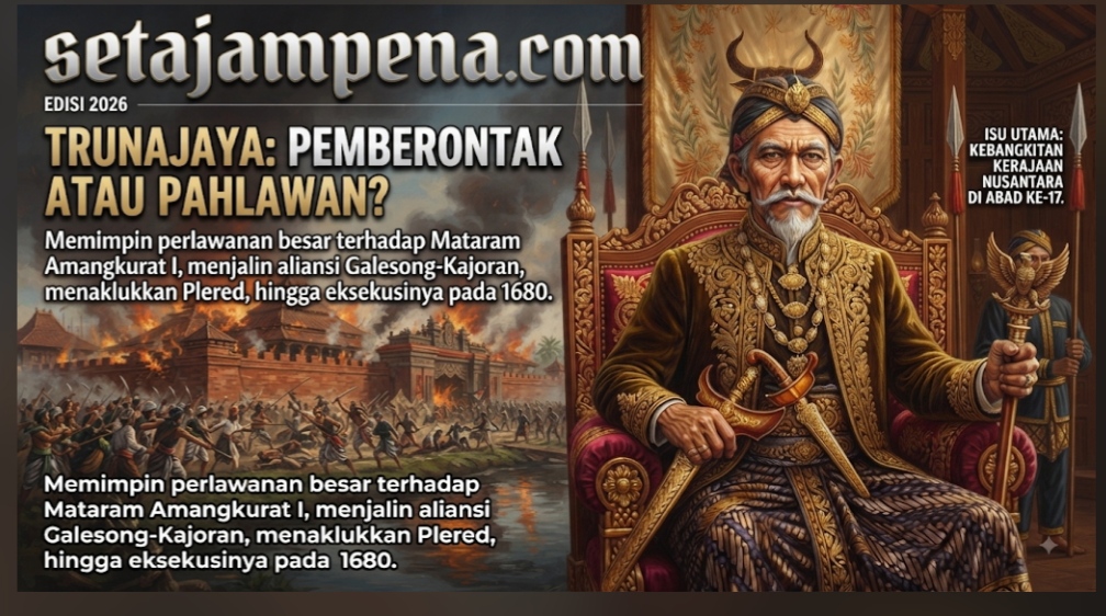 Raden Trunajaya dan Bara Perlawanan Panjang terhadap Mataram