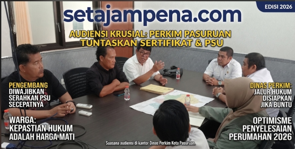 Dinas Perkim Soroti Masalah Sertifikat Perumahan dan PSU