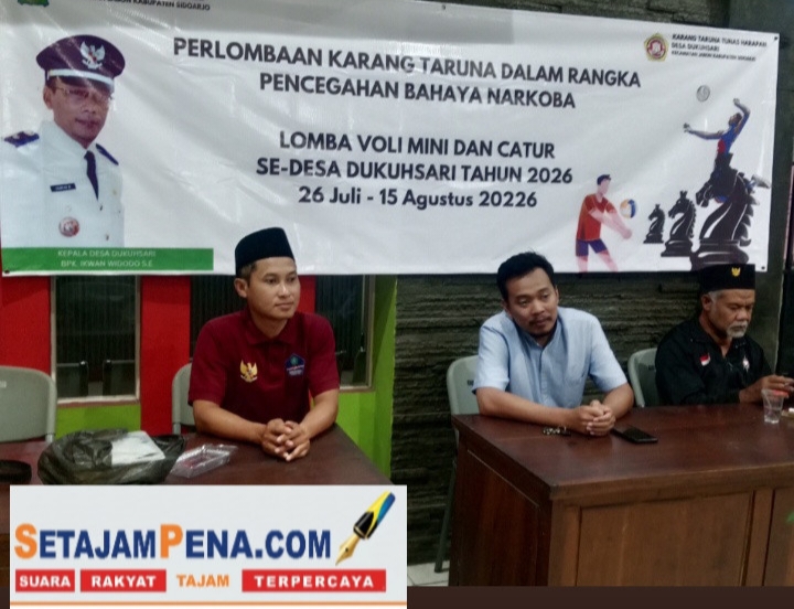 Semarak HUT RI ke-81: Desa Dukuhsari Jabon Sidoarjo Sukses Gelar Lomba Voli dan Turnamen Catur