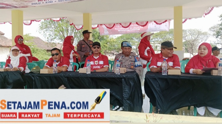 92 Regu lomba gerak jalan Se Kecamatan Jabon, Ramaikan HUT RI Ke-81 tahun 2026 .