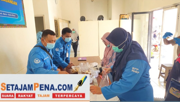 Balai POM Bima Tegaskan Produk Perikanan di Pasar Amahami Bebas Formalin.