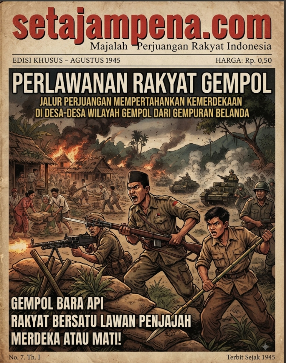 Perjuangan Masyarakat Gempol Pertahankan Kemerdekaan 1945-1949