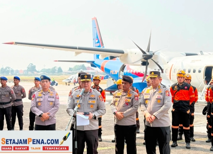 Polri Kerahkan 10 K9 SAR Berpengalaman dan Pesawat Khusus untuk Percepat Pencarian Korban Gempa Flores