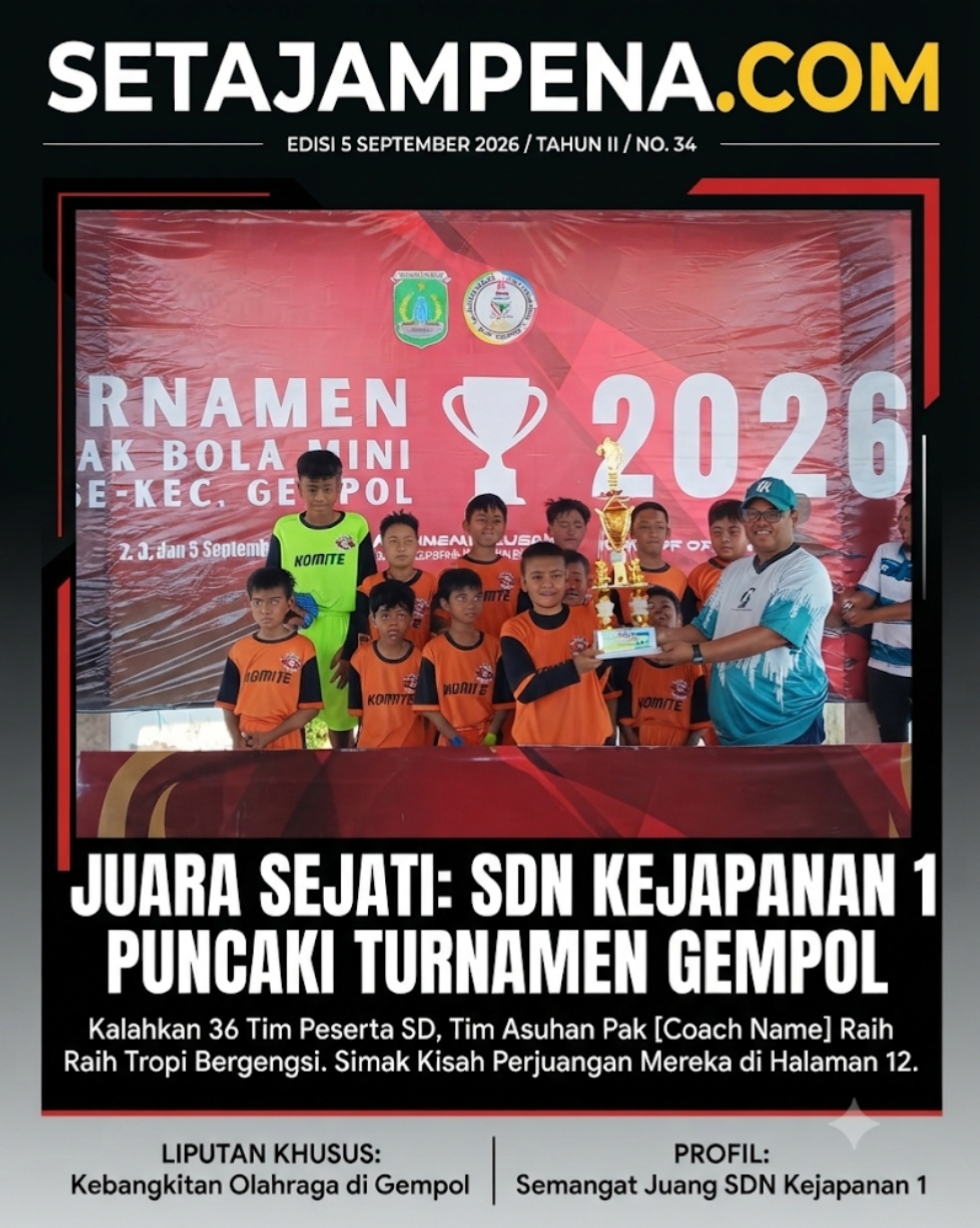 Samsul Hidayat Apresiasi Atlet Muda, di Ajang Turnamen Bola Mini SD