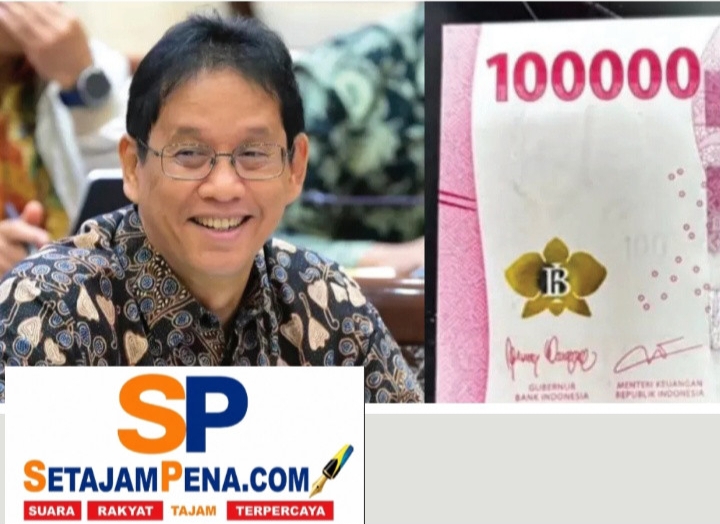 Uang Pecahan 100.000, Bertanda tangan Purbaya, Digunjingkan
