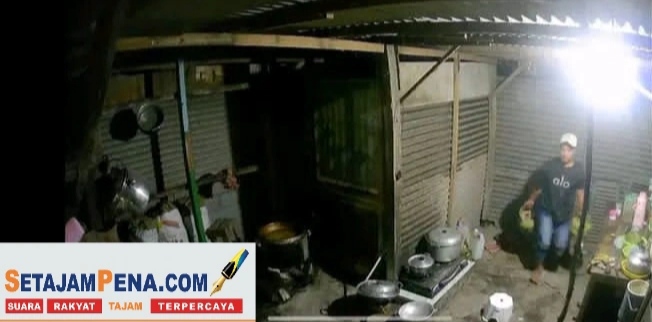 Tabung Gas Warung Soto di Pace Nganjuk Raib Dicuri, Korban Pilih Viralkan Aksi Pelaku