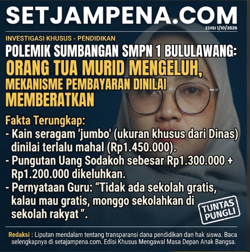 Polemik Sumbangan SMPN 1 Bululawang Memanas Wali Murid