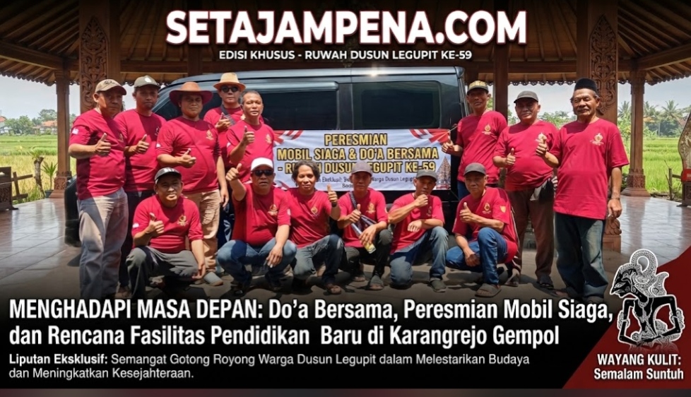 Ruwah Dusun Legupit ke-59 Hadirkan Mobil Siaga Warga