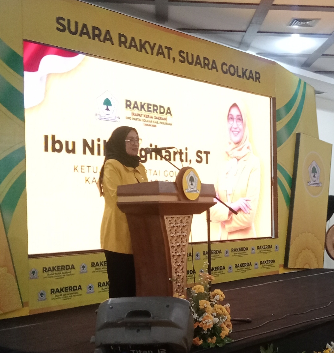 Rakerda Golkar Pasuruan Pasang Tiga Target Menuju Pemilu 2029